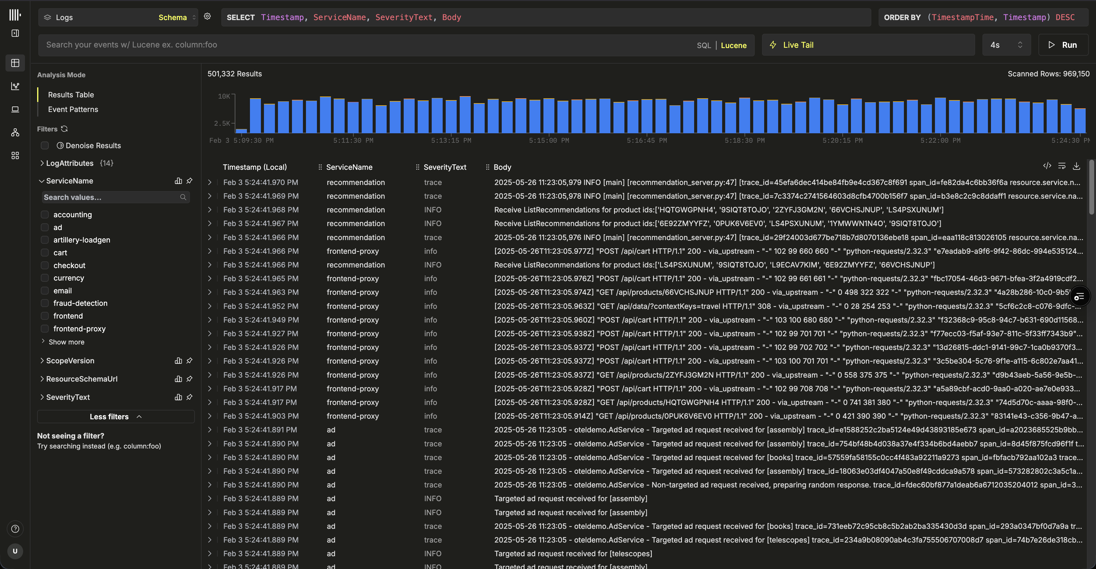 ClickStack UI